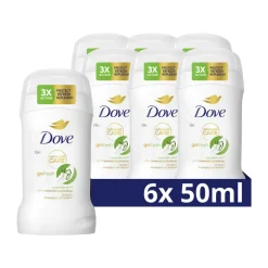 6x Dove Deodorant Stick Cucumber 50 ml