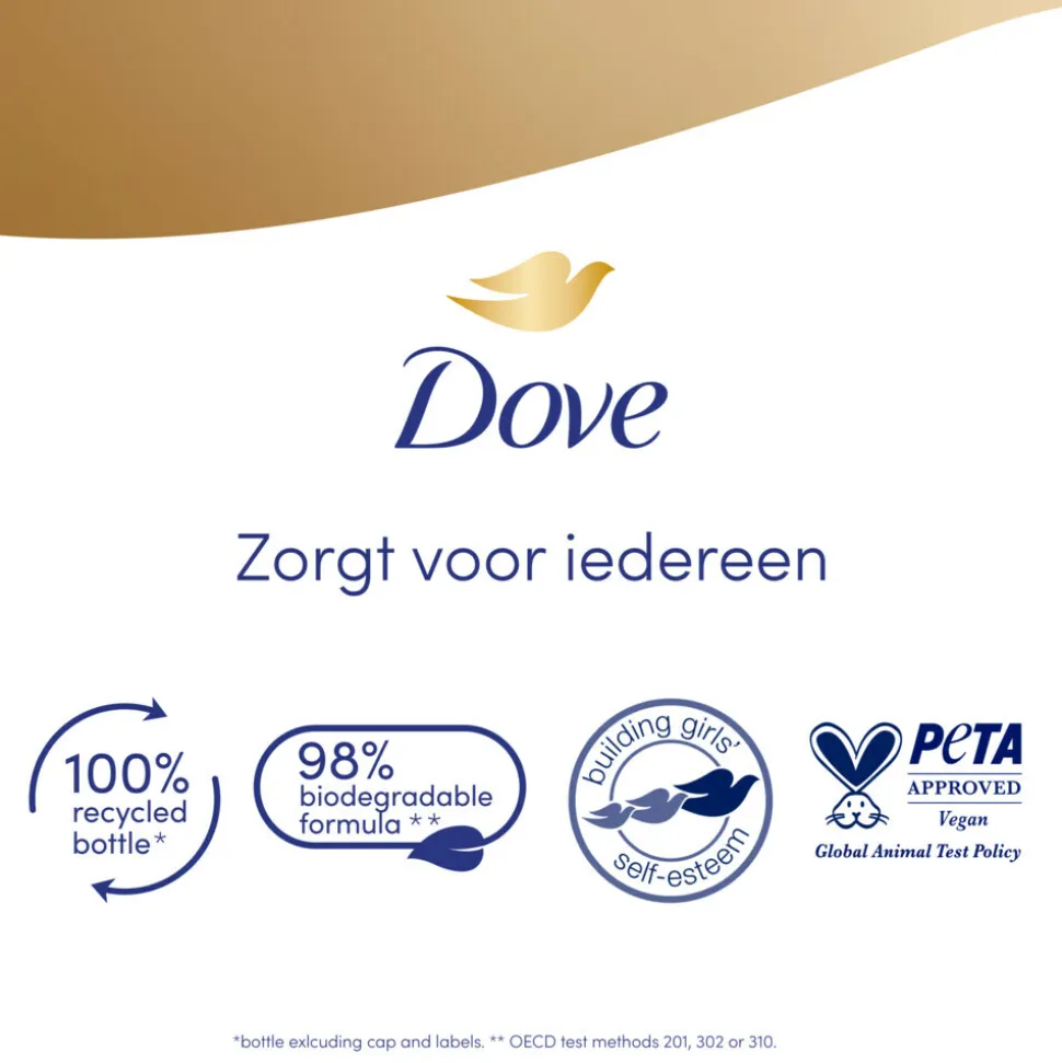 6x Dove Douchecrème Nourishing Care 400 ml