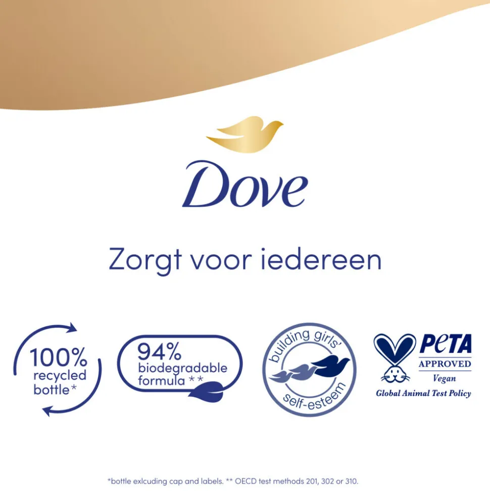 6x Dove Douchecrème Nourishing Silk 225 ml