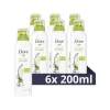 6x Dove Shower Foam Coconut Oil 200 ml