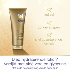 6x Dove Zelfbruinende Bodylotion Summer Revived Medium-Dark 200 ml