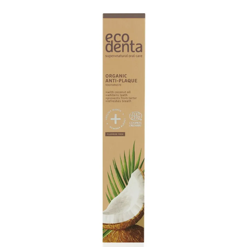 4x Ecodenta Tandpasta Organic Coconut 75 ml