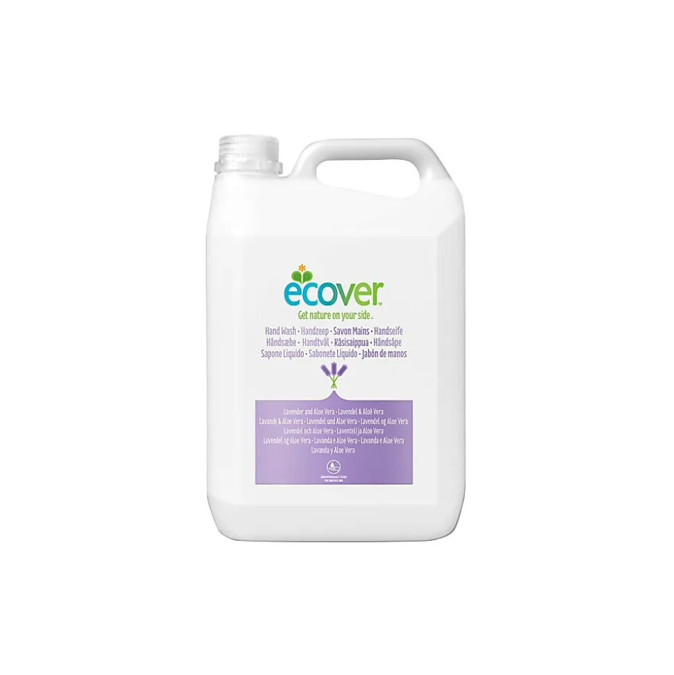 5x Ecover Handzeep Lavendel & Aloe Vera Navulling 5 liter