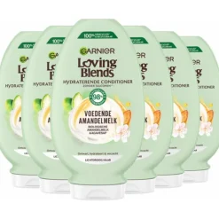 6x Garnier Loving Blends Voedende Amandelmelk Conditioner 250 ml