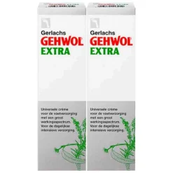 2x Gehwol Voetcrème Extra 75 ml