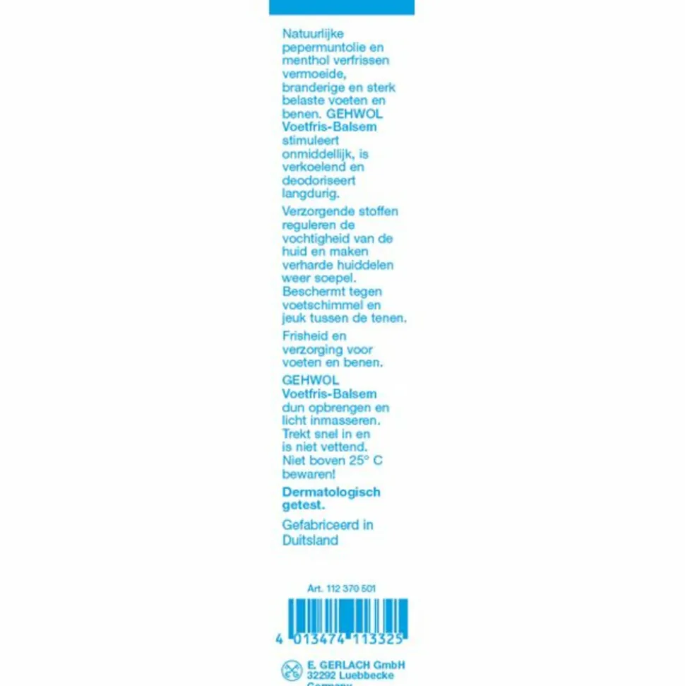 2x Gehwol Voetfris Balsem 75 ml