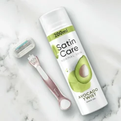 6x Gillette Venus Scheergel Satin Care Avocado Twist 200 ml