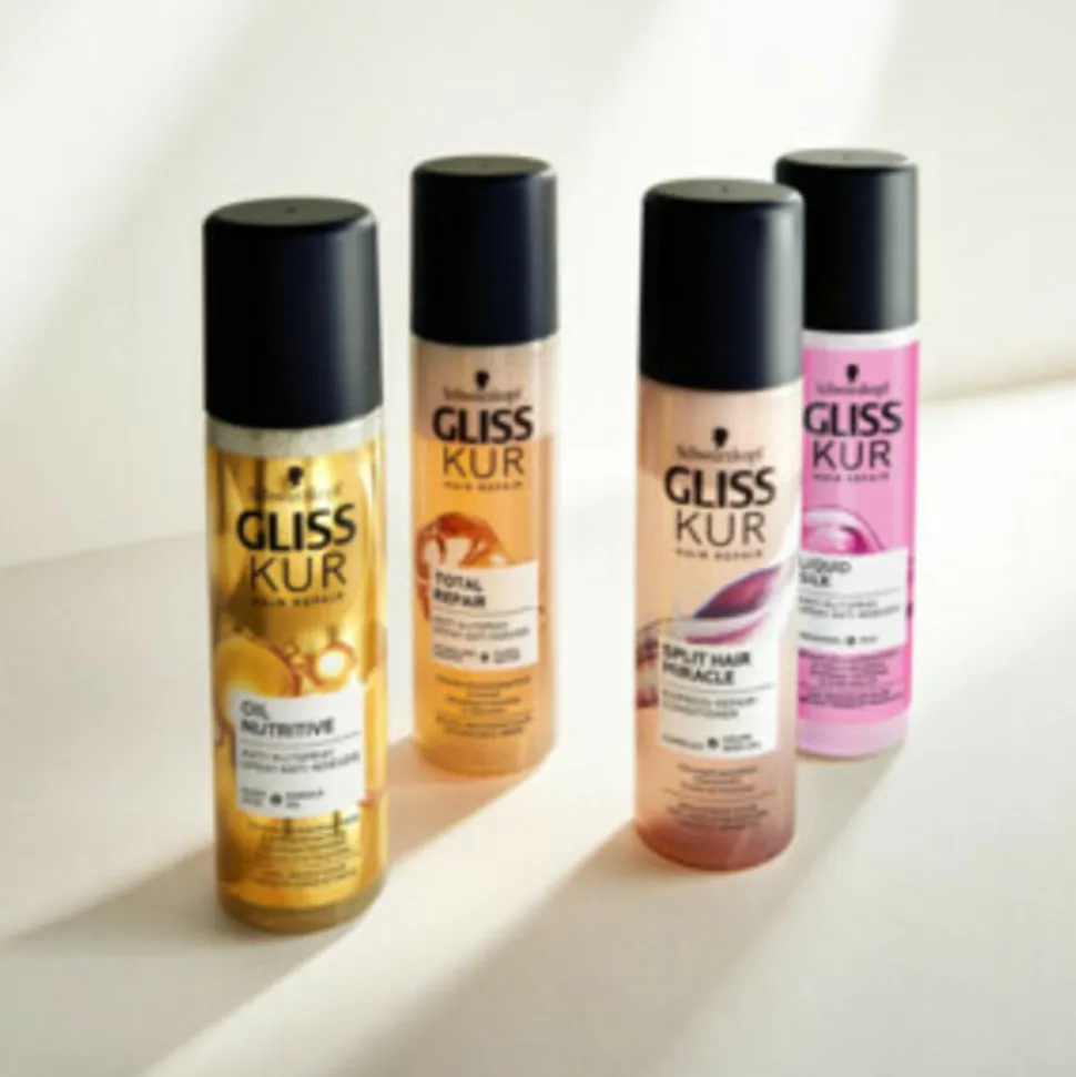 6x Gliss Anti-Klit Spray Liquid Silk 200 ml