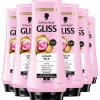 6x Gliss Conditioner Liquid Silk 200 ml