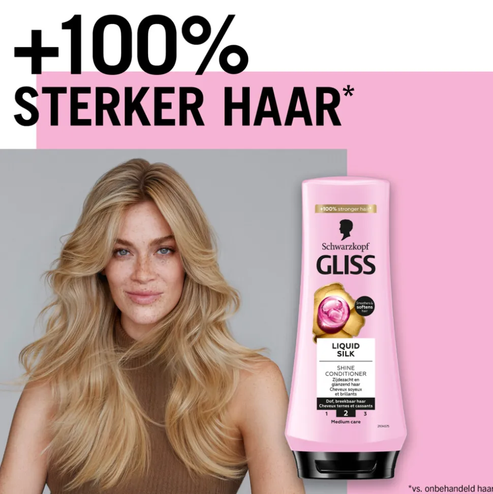 6x Gliss Conditioner Liquid Silk 200 ml