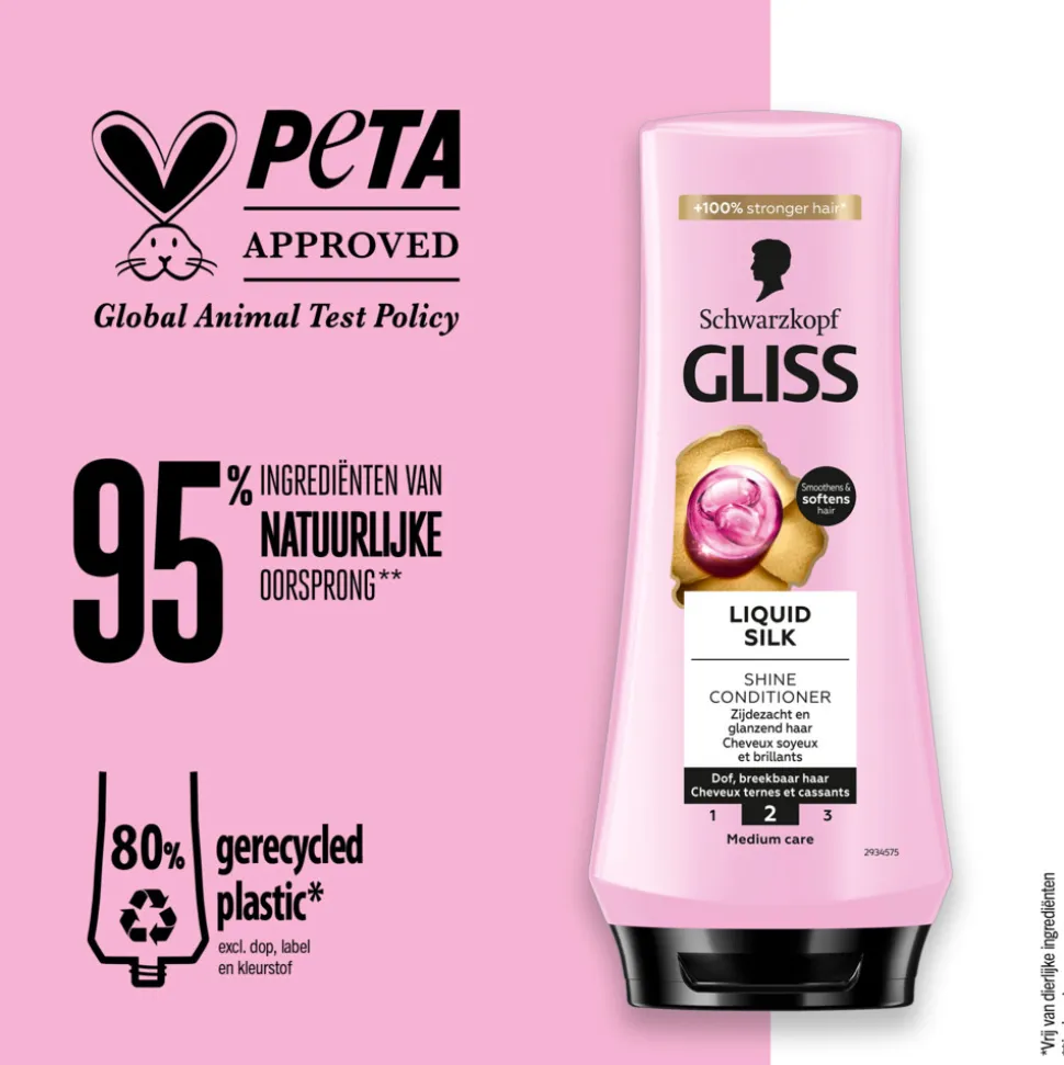 6x Gliss Conditioner Liquid Silk 200 ml