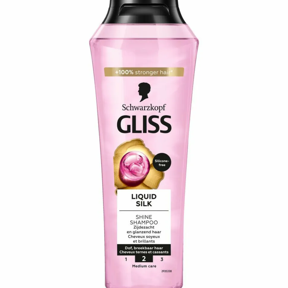 6x Gliss Shampoo Liquid Silk 250 ml