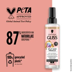 6x Gliss Split End Anti Klit Spray 200 ml