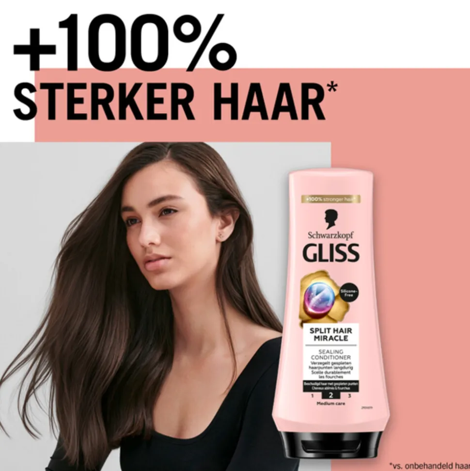 6x Gliss Split End Conditioner 200 ml