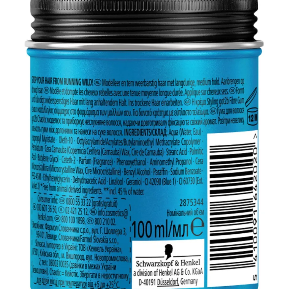 6x Got2b Chaotic Modelling Fibre Gum 100 ml