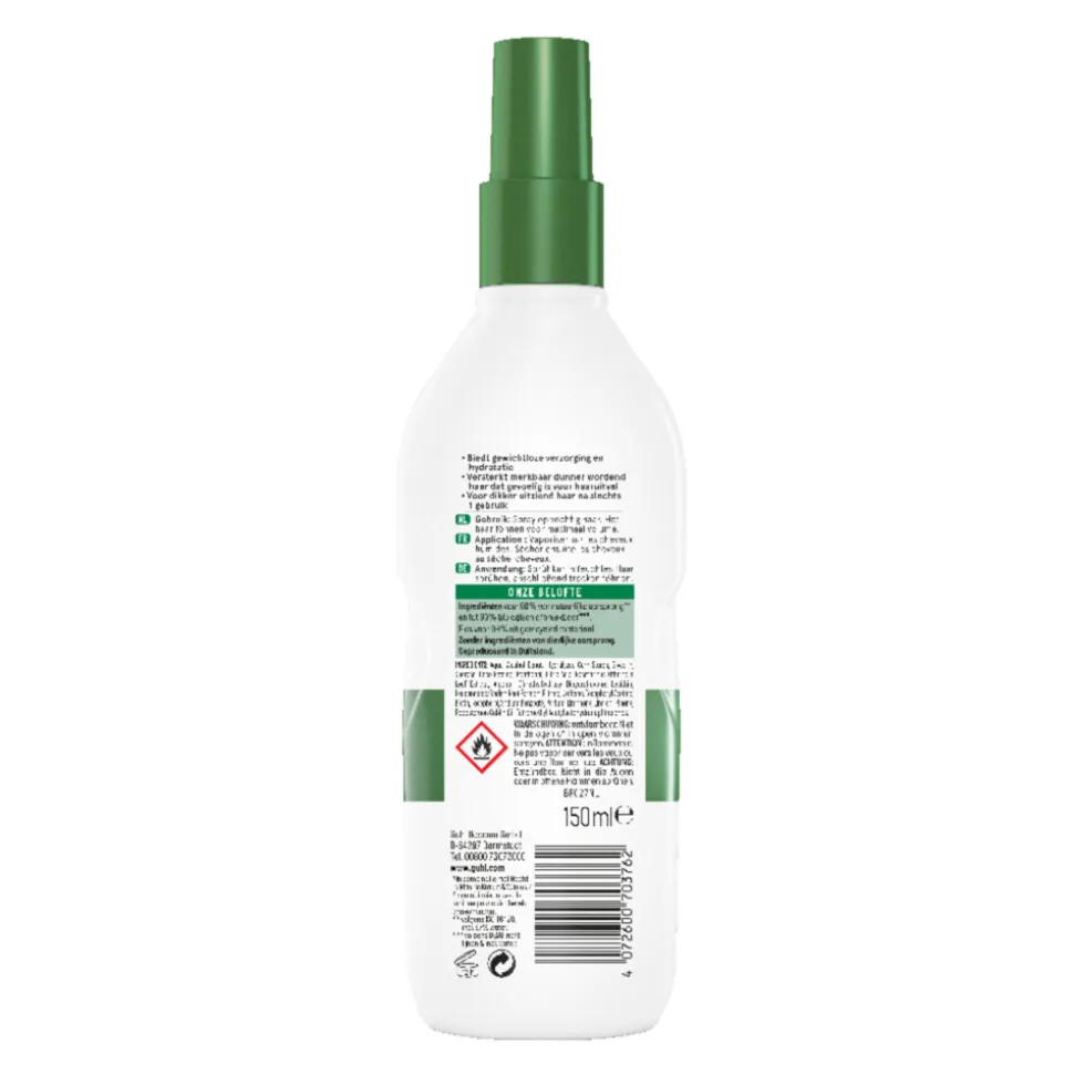 4x Guhl Kracht & Volume Spray Treatment 150 ml