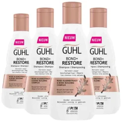 4x Guhl Shampoo Bond+ Restore 250 ml