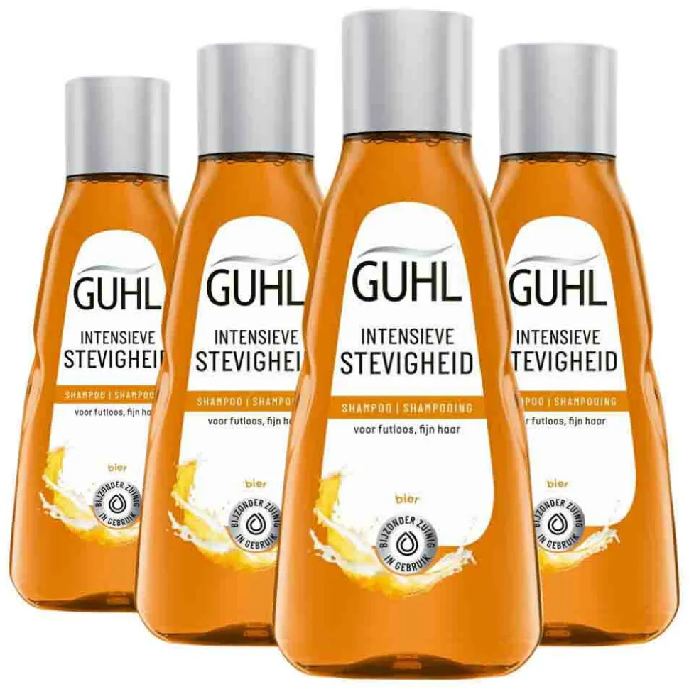 4x Guhl Shampoo Mini Intensieve Stevigheid 50 ml