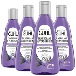 4x Guhl Zilverglans & Verzorging Shampoo 250 ml