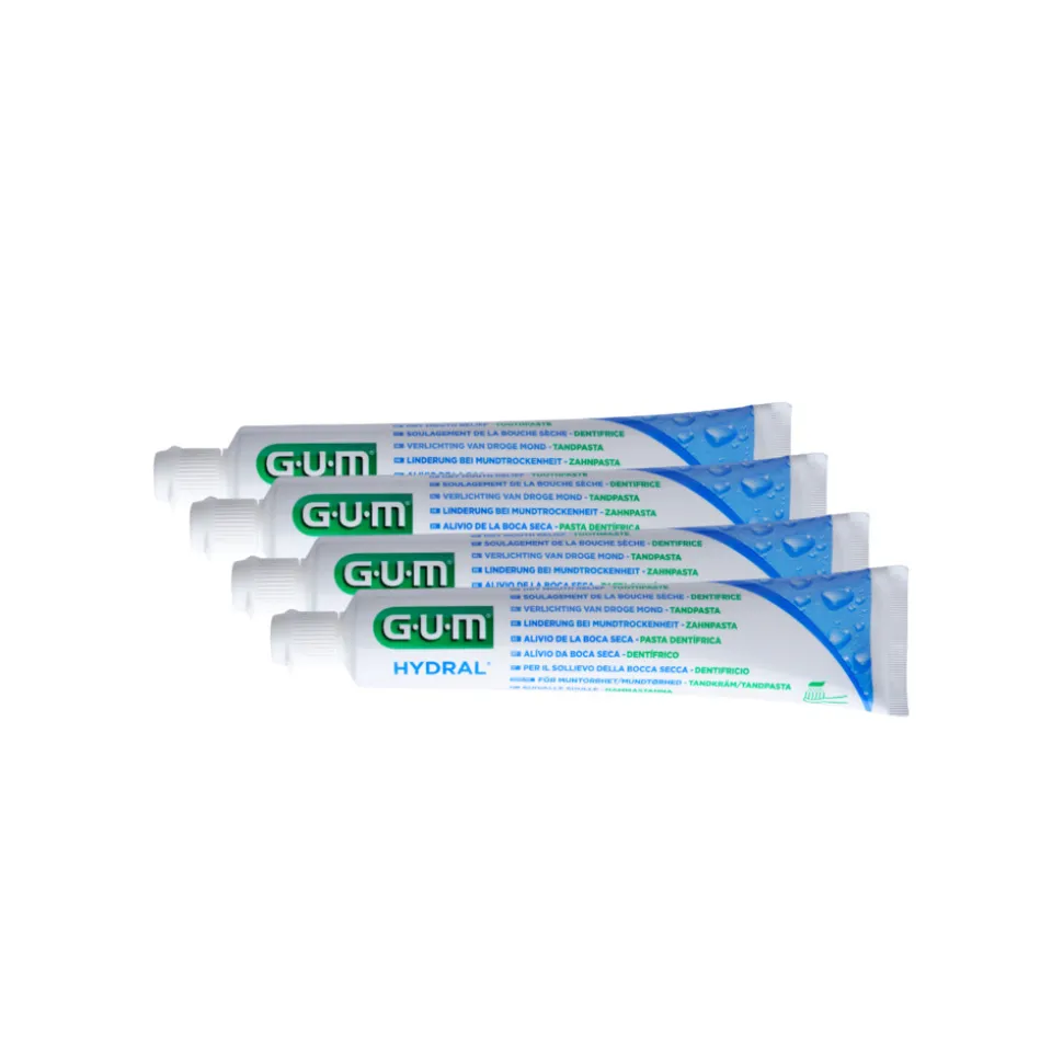 4x GUM Hydral Tandpasta 75 ml