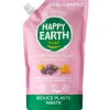 6x Happy Earth Handzeep Navulling Lavender Ylang 100% Natuurlijk 600 ml