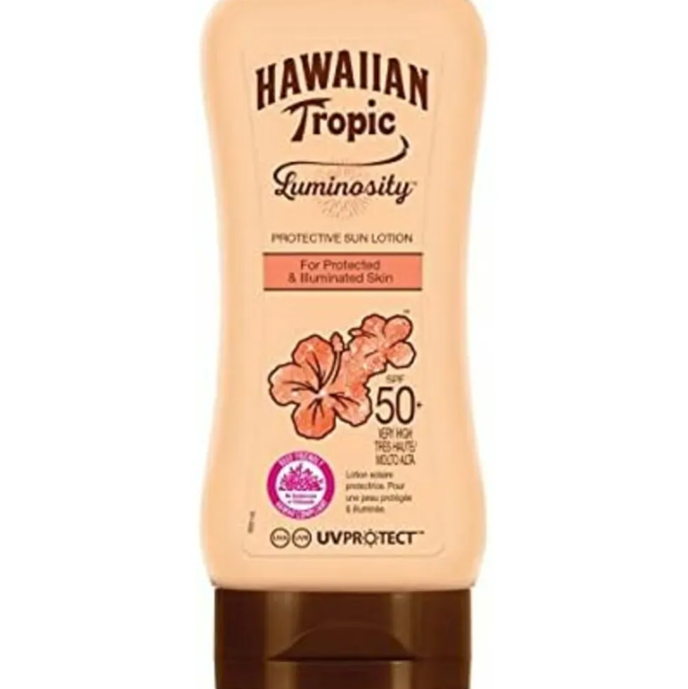 6x Hawaiian Tropic Luminosity Zonnebrand Lotion Very High SPF50+ 180 ml