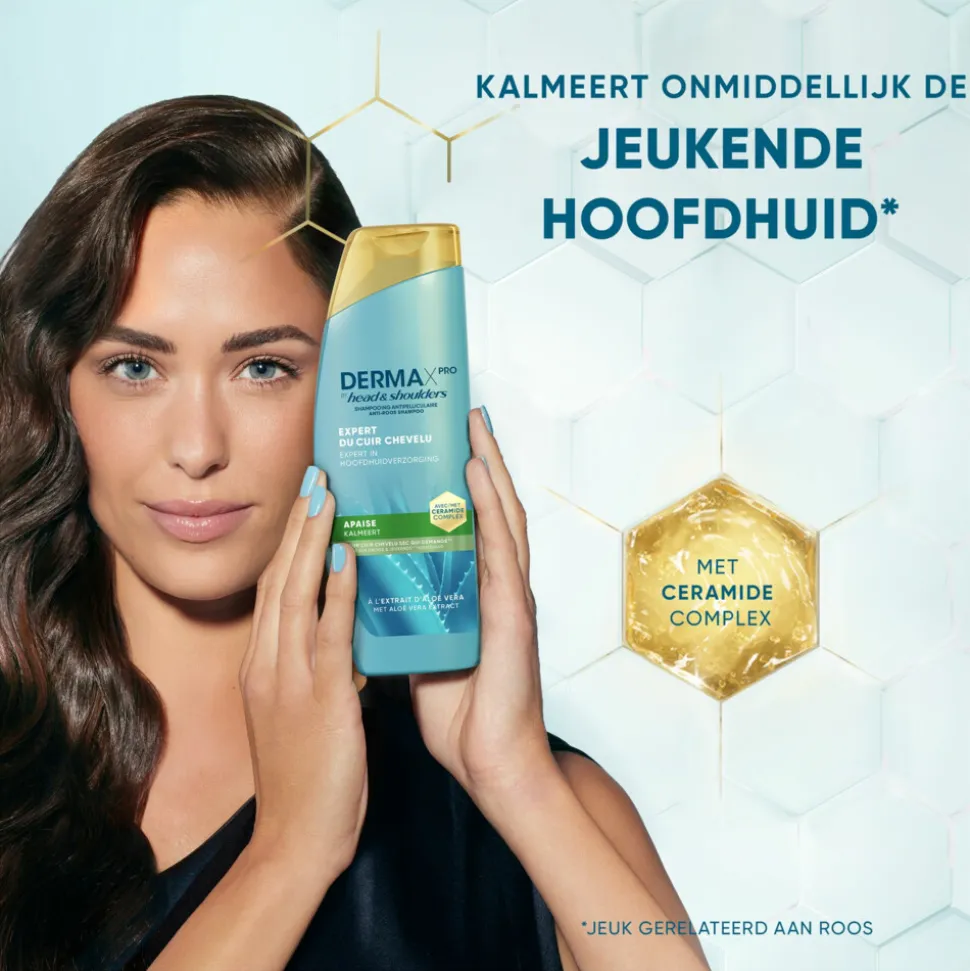 6x Head & Shoulders Anti-roos Shampoo DERMAxPRO Kalmeert 250 ml