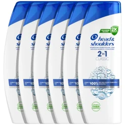 6x Head & Shoulders 2in1 Classic 400 ml