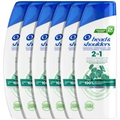 6x Head & Shoulders 2in1 Jeukende Hoofdhuid 300 ml