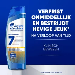 6x Head & Shoulders Shampoo Pro-Expert 7 Anti-Haaruitval 250 ml