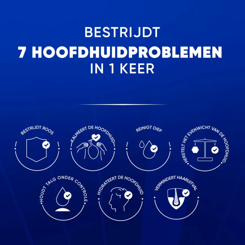 6x Head & Shoulders Shampoo Pro-Expert 7 Anti-Haaruitval 250 ml