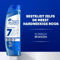 6x Head & Shoulders Shampoo Pro-Expert 7 Hardnekkige Roos 250 ml