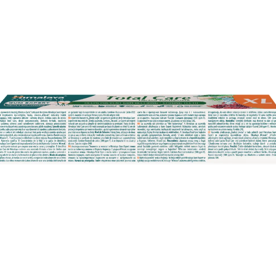 3x Himalaya Herbals Gum Expert Total Care XL Tandpasta 100 ml