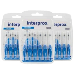 3x Interprox Ragers Conical Blauw PHD 1.7 6 stuks