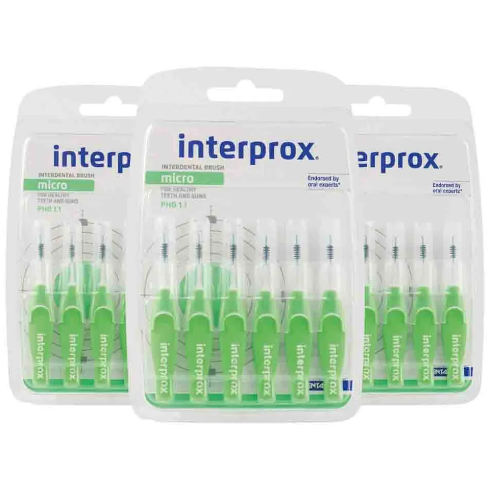 3x Interprox Ragers Micro Groen PHD 1.1 6 stuks