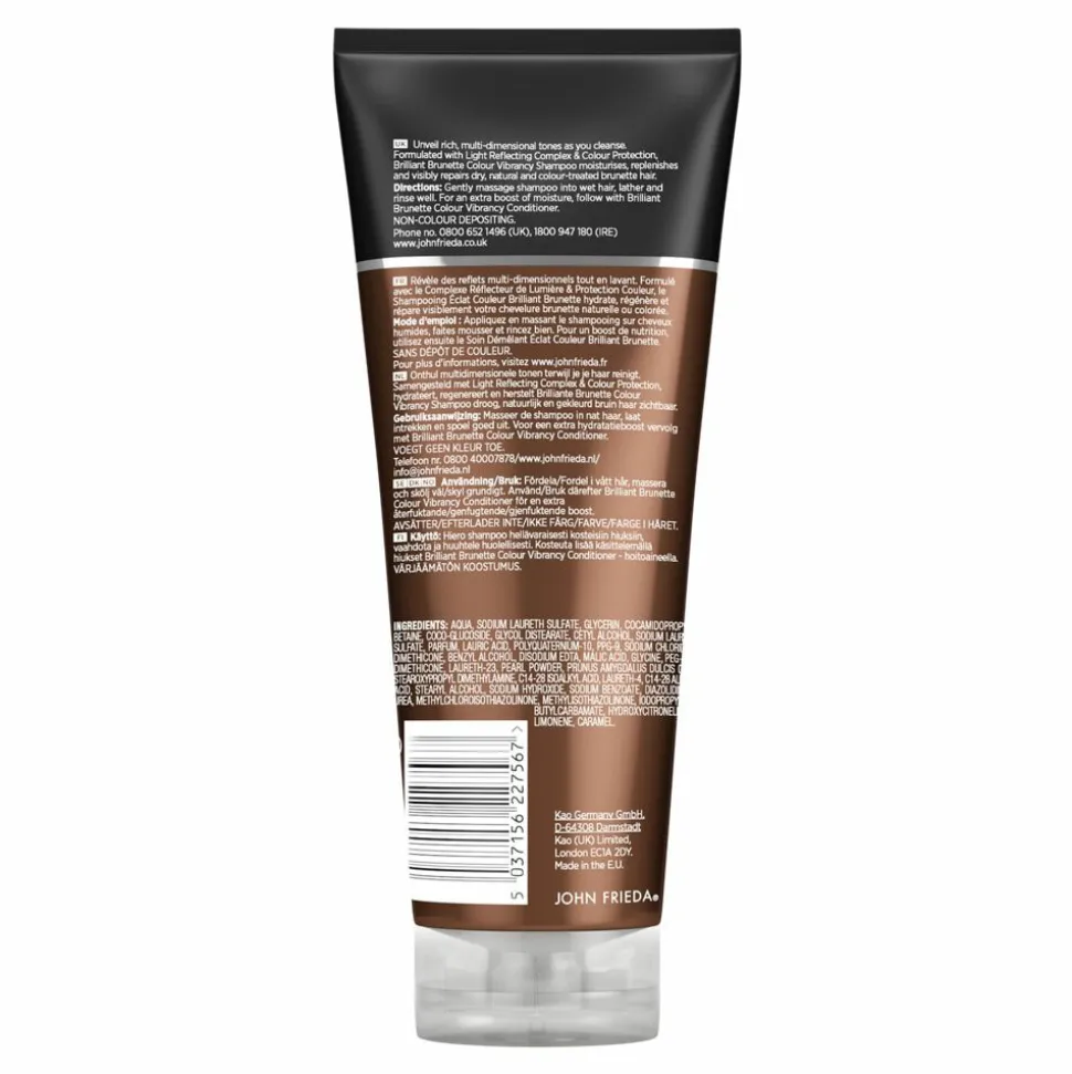 4x John Frieda Colour Vibrancy Shampoo 250 ml