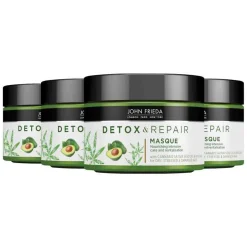 4x John Frieda Detox & Repair Haarmasker 250 ml