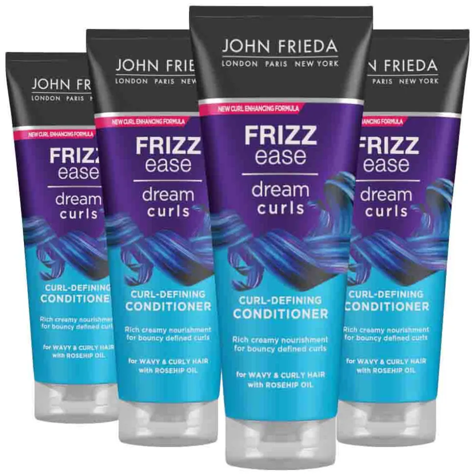 4x John Frieda Frizz Ease Dream Curls Conditioner 250 ml