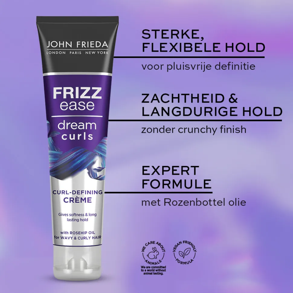 4x John Frieda Frizz Ease Dream Curls Curl Defining Crème 150 ml