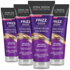 4x John Frieda Frizz Ease Miraculous Recovery Shampoo 250 ml