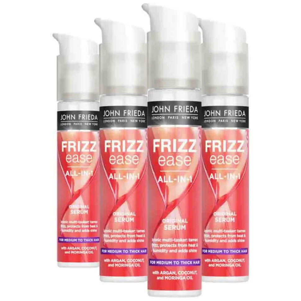 4x John Frieda Frizz Ease Original Serum 50 ml