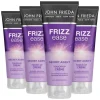 4x John Frieda Frizz Ease Secret Agent Creme 100 ml
