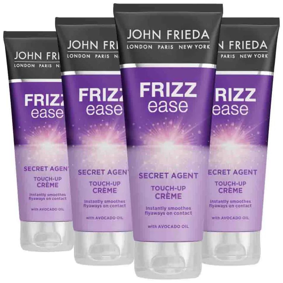 4x John Frieda Frizz Ease Secret Agent Creme 100 ml