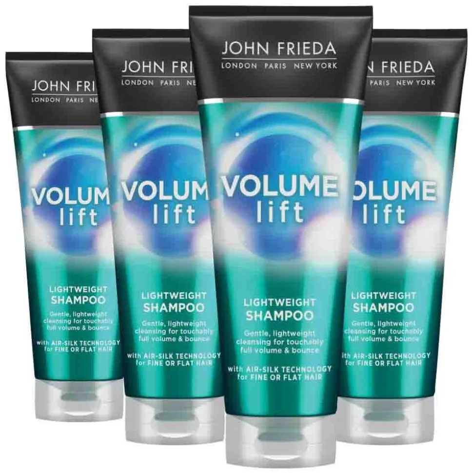 4x John Frieda Volume Lift Shampoo 250 ml