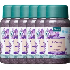 6x Kneipp Badkristallen Relaxing Lavendel 600 gr
