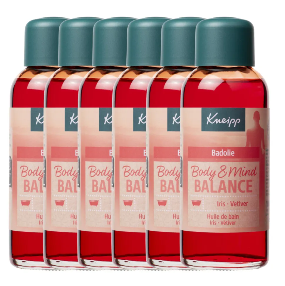 6x Kneipp Badolie Body & Mind Balance 100 ml