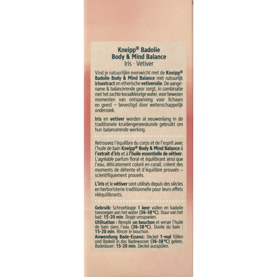 6x Kneipp Badolie Body & Mind Balance 100 ml