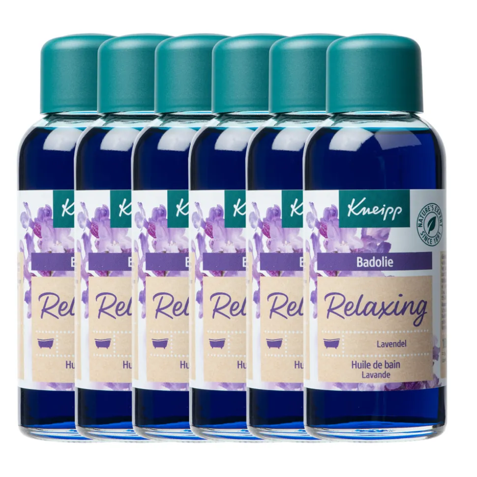 6x Kneipp Badolie Relaxing Lavendel 100 ml