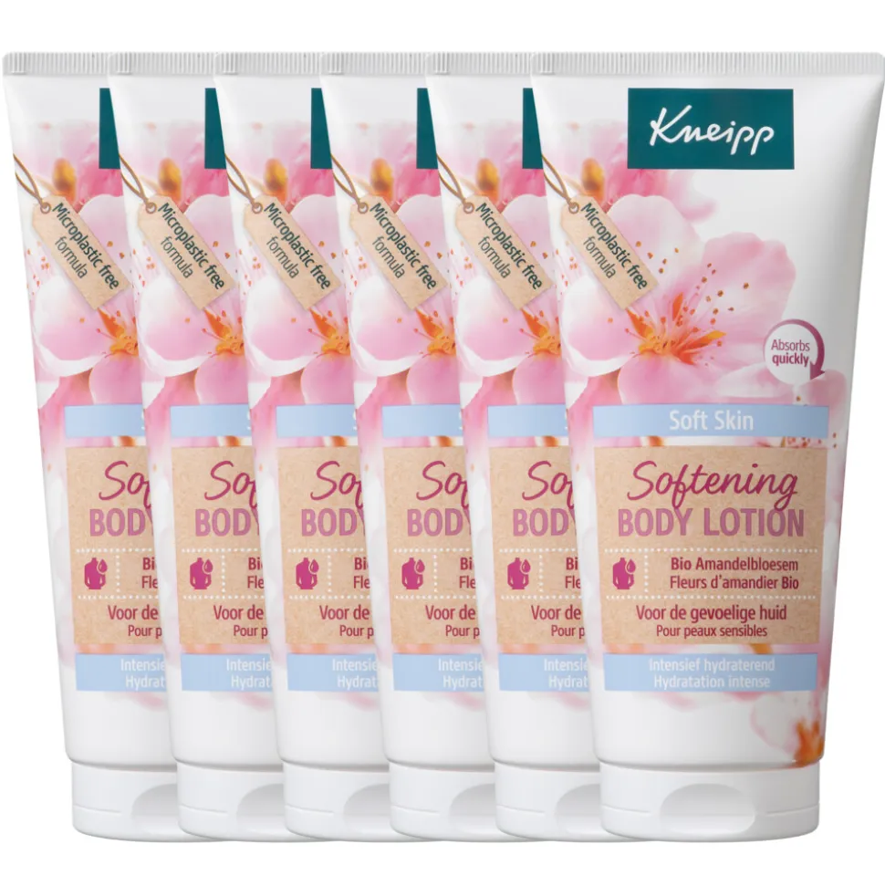 6x Kneipp Bodylotion Amandelbloesem 200 ml