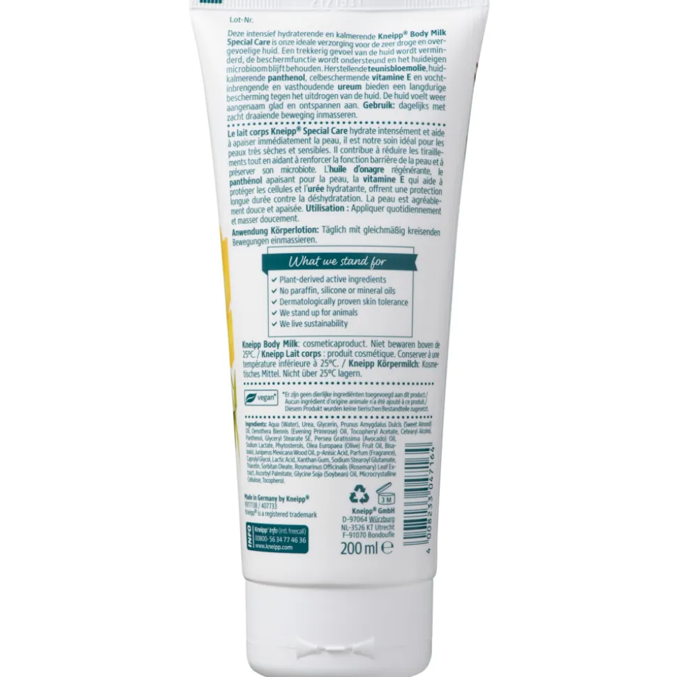 6x Kneipp Bodymilk Teunisbloem 200 ml
